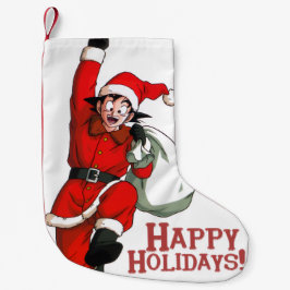Meia De Natal Pequena Dragon Ball Christmas Stocking