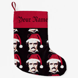 Meia De Natal Pequena Edgar Allan Poe Christmas Stocks