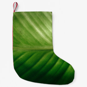 Meia De Natal Pequena Encerramento do elaf verde