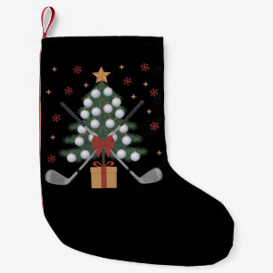 Meia De Natal Pequena Equipamento de Golfe Árvore de Natal Golfe de Nata