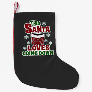 Meia De Natal Pequena Este Papai noel Adora Ir Para O Natal De Natal