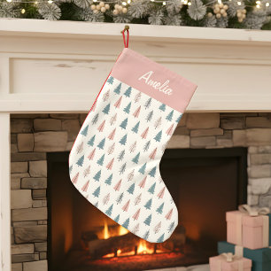 Meia De Natal Pequena Estilo Escandinavo Moderno