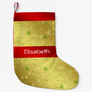 Meia De Natal Pequena estocagem de natal com alegria pai