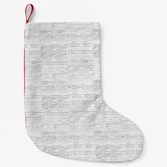 Meia De Natal Pequena Estoque de Natal (Frente)