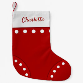 Meia De Natal Pequena Estoque de Natal Personalizado