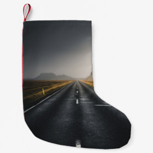 MEIA DE NATAL PEQUENA ESTRADA FERROVIÁRIA CONCRETA