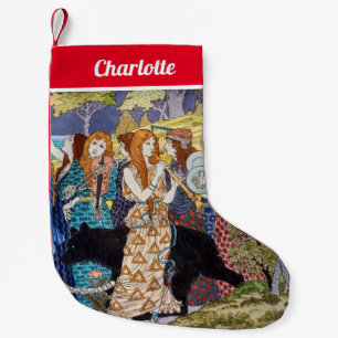 Meia De Natal Pequena Eugene Grasset - Harmony Decorative Panel