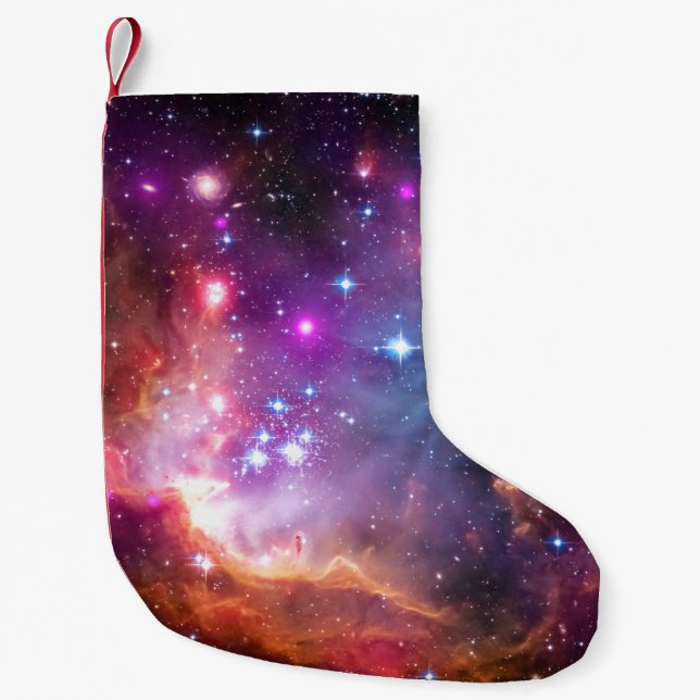 Meia De Natal Pequena Falln Angelic Galaxy (Frente)