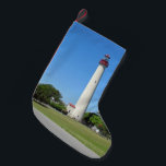 Meia De Natal Pequena Farol de Cabo maio<br><div class="desc">Farol de Cabo maio</div>