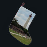 Meia De Natal Pequena Farol de Cape May<br><div class="desc">Farol de Cape May</div>