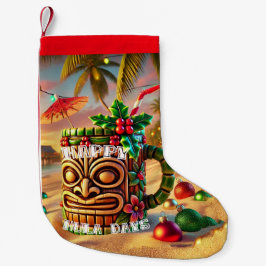 Meia De Natal Pequena Feliz Dia de Hula