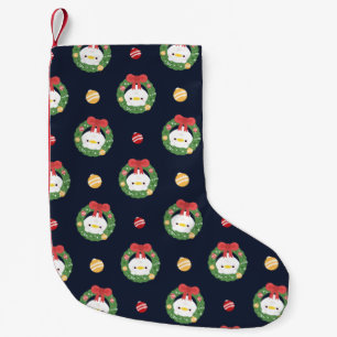 Meia De Natal Pequena Feliz e Simples Feliz Natal
