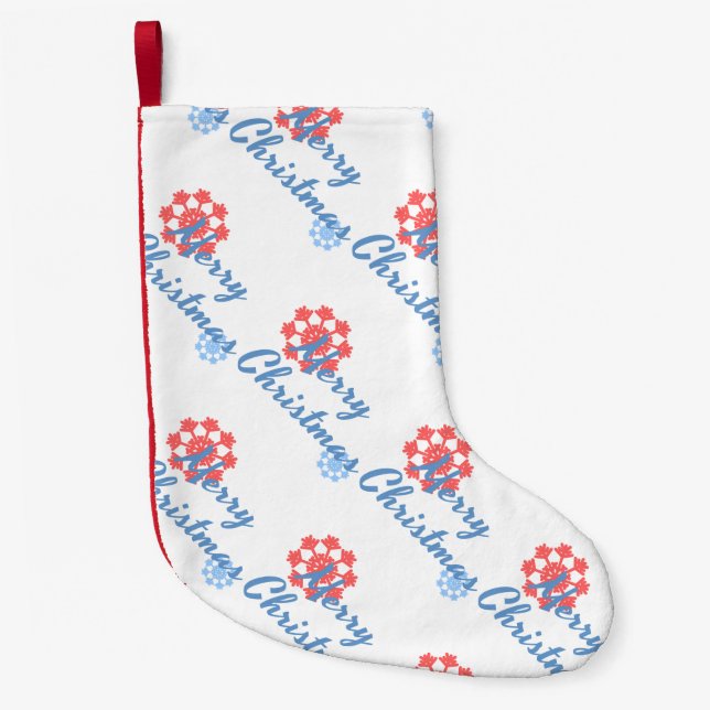 Meia De Natal Pequena Feliz Natal (Frente)