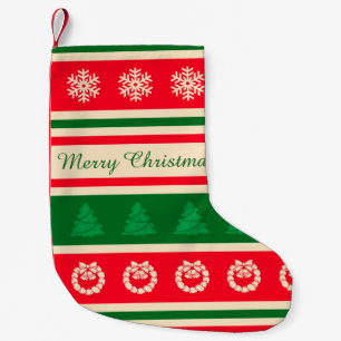 Meia De Natal Pequena Feliz Natal
