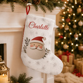 Meia De Natal Pequena Feliz Natal Papai Noel – Festa Personalizada