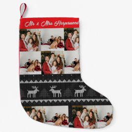 Meia De Natal Pequena Feriado de Natal Elegante Ugly Sweater