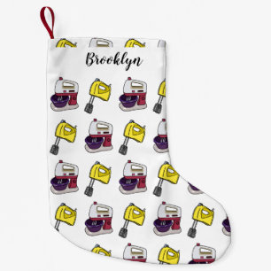 Meia De Natal Pequena Figura de desenho animado do Mixer