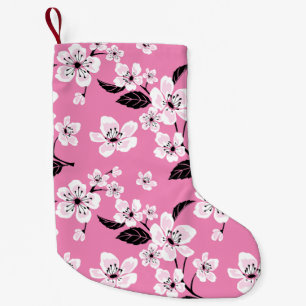 MEIA DE NATAL PEQUENA FLOR DE CEREJEIRA - SAKURA (ROSA CLARO)