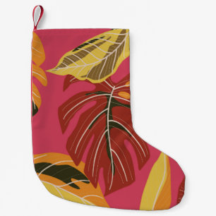 Meia De Natal Pequena Floresta tropical. patente de ilustração da natu
