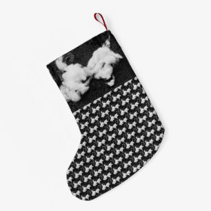 meia de natal pequena fofa e macia