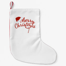 Meia De Natal Pequena fofo