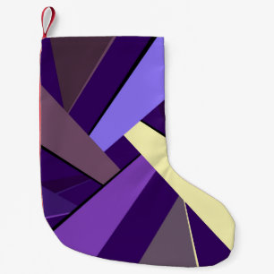 Meia De Natal Pequena Forma Geométrica abstrato 5