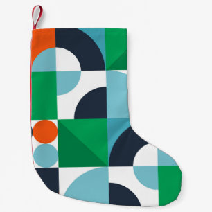 Meia De Natal Pequena formas e formas simples abstrato
