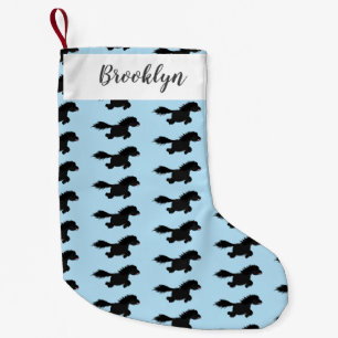 Meia De Natal Pequena Foto de desenho animado de Shetland em circulação