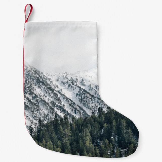 MEIA DE NATAL PEQUENA FOTOGRAFIA EM PAISAGEM DAS ÁRVORES (Frente)