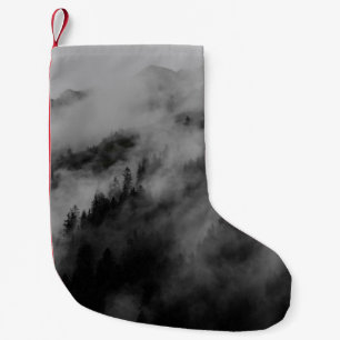 MEIA DE NATAL PEQUENA FOTOGRAFIA EM PAISAGEM DE FOGGY HILL