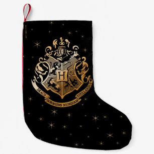 Meia De Natal Pequena Frasto do Ouro de escuta HOGWARTS™