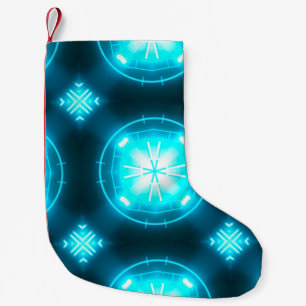 Meia De Natal Pequena Fundo abstrato do Designer com indivíduo brilhante