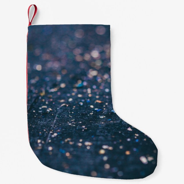 Meia De Natal Pequena Fundo claro (Frente)
