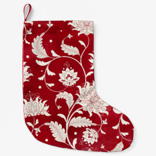 Meia De Natal Pequena Fundo de colheita sem costura. Imitação do chin