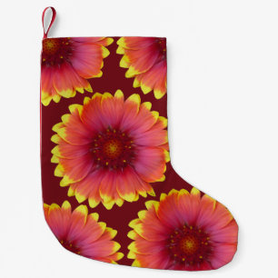 Meia De Natal Pequena Gaillardia 1
