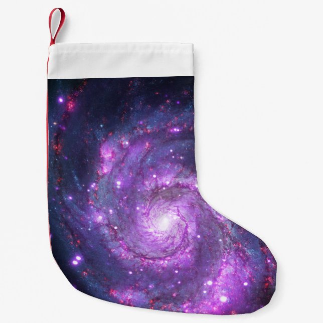 Meia De Natal Pequena Galáxia M51 (Frente)
