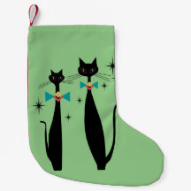 Gato Legal MCM Moderno de Meio século da Era Atômi