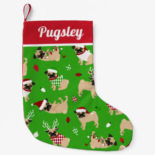 Meia De Natal Pequena Gelado Verde