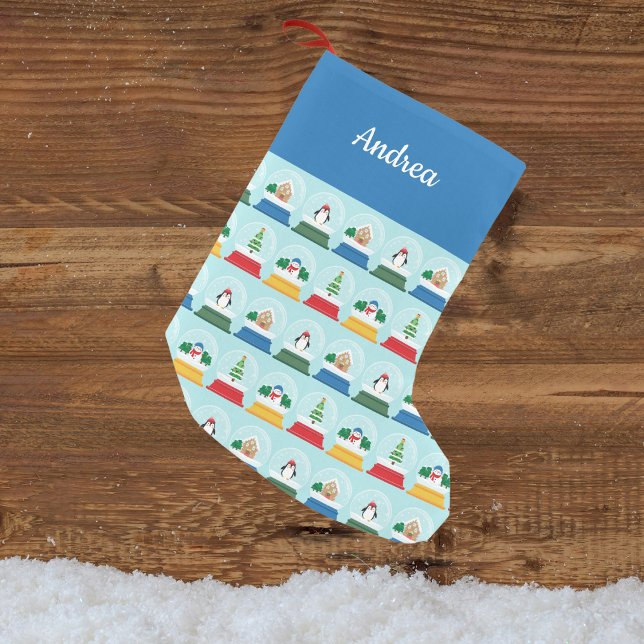 MEIA DE NATAL PEQUENA GLOBOS DE NEVE DE NATAL (Criador carregado)