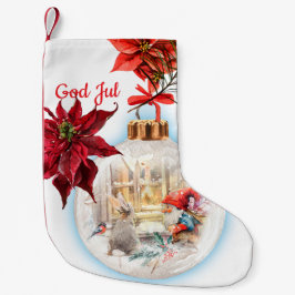 Meia De Natal Pequena God