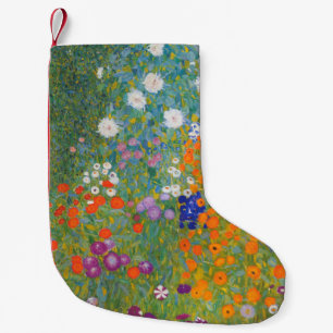 Meia De Natal Pequena Gustav Klimt Cottage Garden Bauergarten