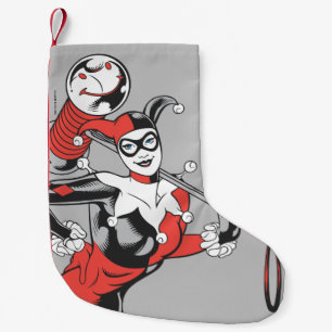 Meia De Natal Pequena Harley Quinn 4
