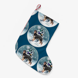 Meia De Natal Pequena Hovawart Felry Natal