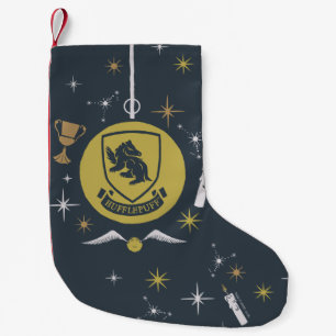 Meia De Natal Pequena HUFFLEPUFF™ Holiday Bauble Graphic