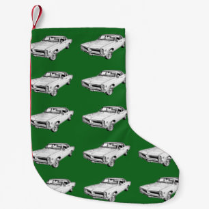 Meia De Natal Pequena Ilustração do carro esportivo Pontiac Lemans 1966