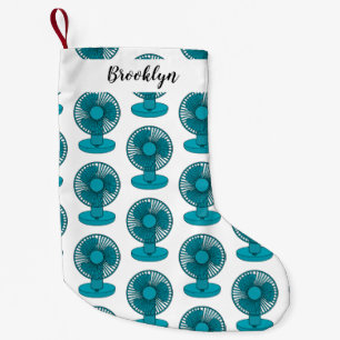 Meia De Natal Pequena Ilustração do desenho do ventilador