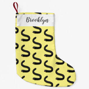 Meia De Natal Pequena Imagem de desenho em forma de milipede