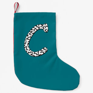 Meia De Natal Pequena Jaggy C