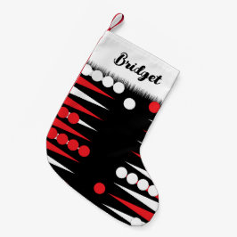 Meia De Natal Pequena Jogo do Conselho Backgammon