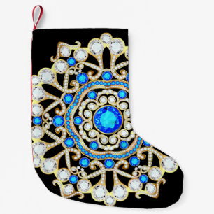 Meia De Natal Pequena Joias de mandala brooch, elemento design. Dentes t